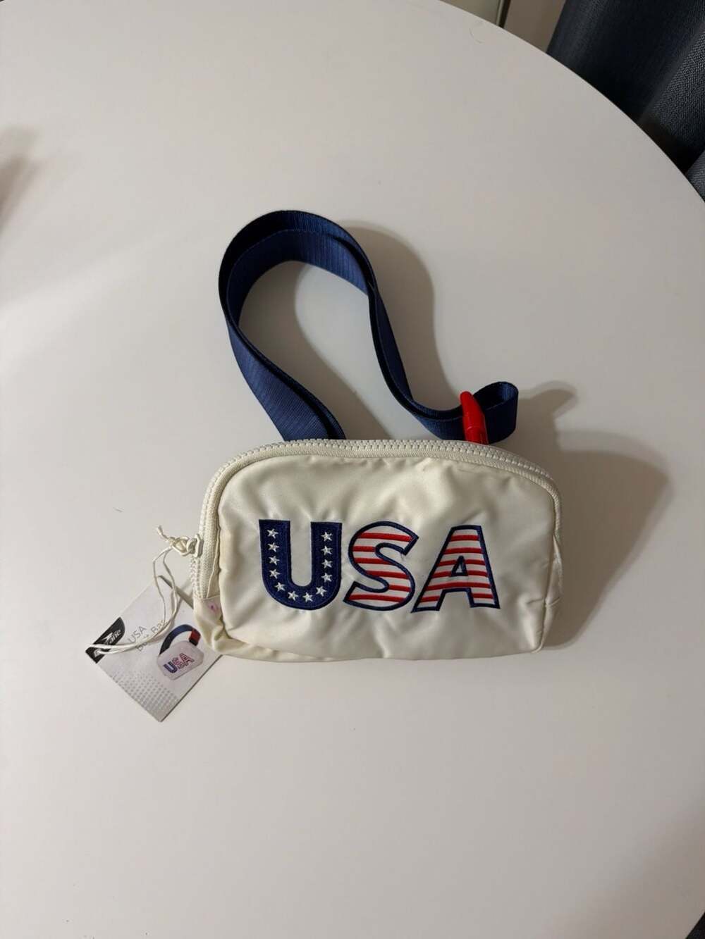 Crane USA White Belt‎ Bag Fanny Pack